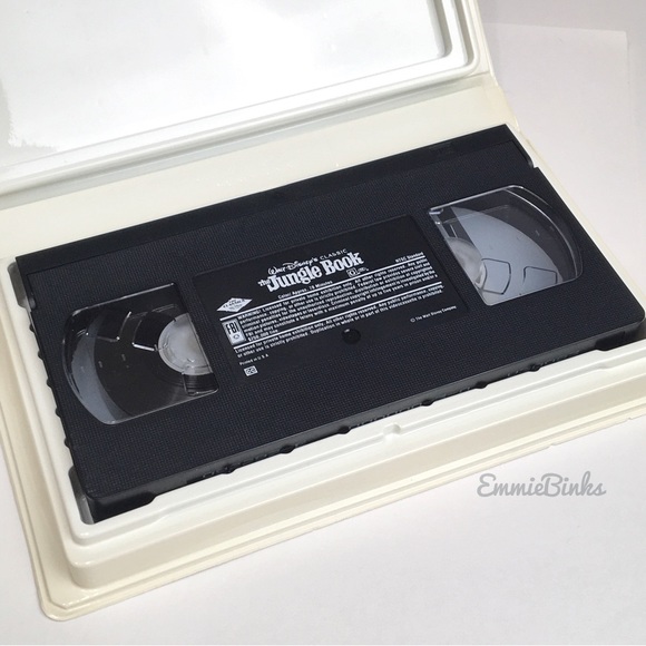 Vtg 1992 Jungle Book Black Diamond Edition VHS Collectible Movie - Vintage Movie - Picture 2 of 10